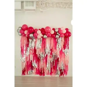 Pink Doll Fringe Backdrop