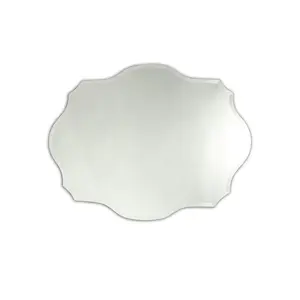 Chloe Lighting CH7M014SV24-FIR Caverly Large Frameless Wall Mirror - 24 x 32 in.
