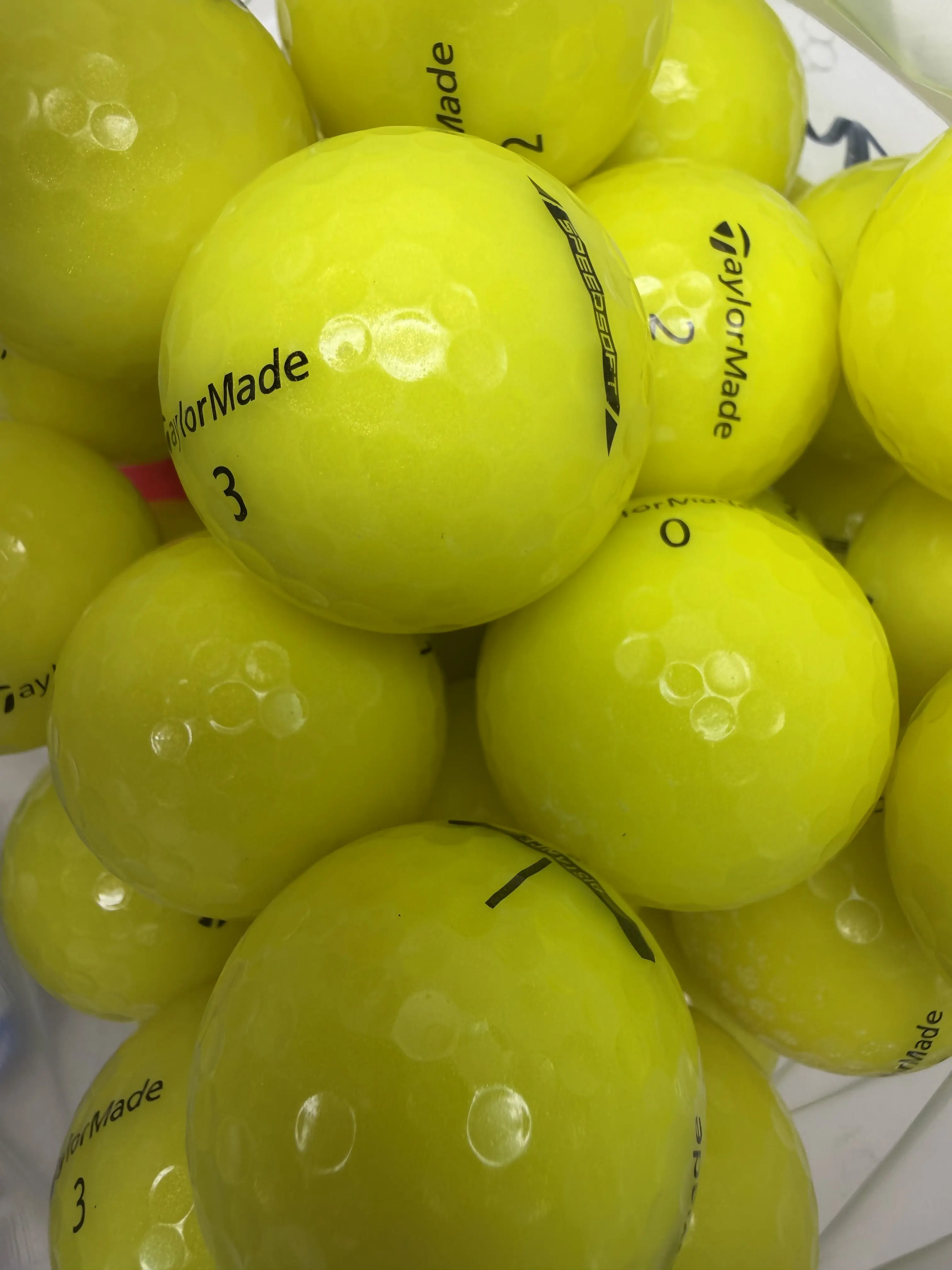 24 TaylorMade Colored Golf Balls | Distance+, Tour Response & Soft Response Mix | AAAA Mint Condition