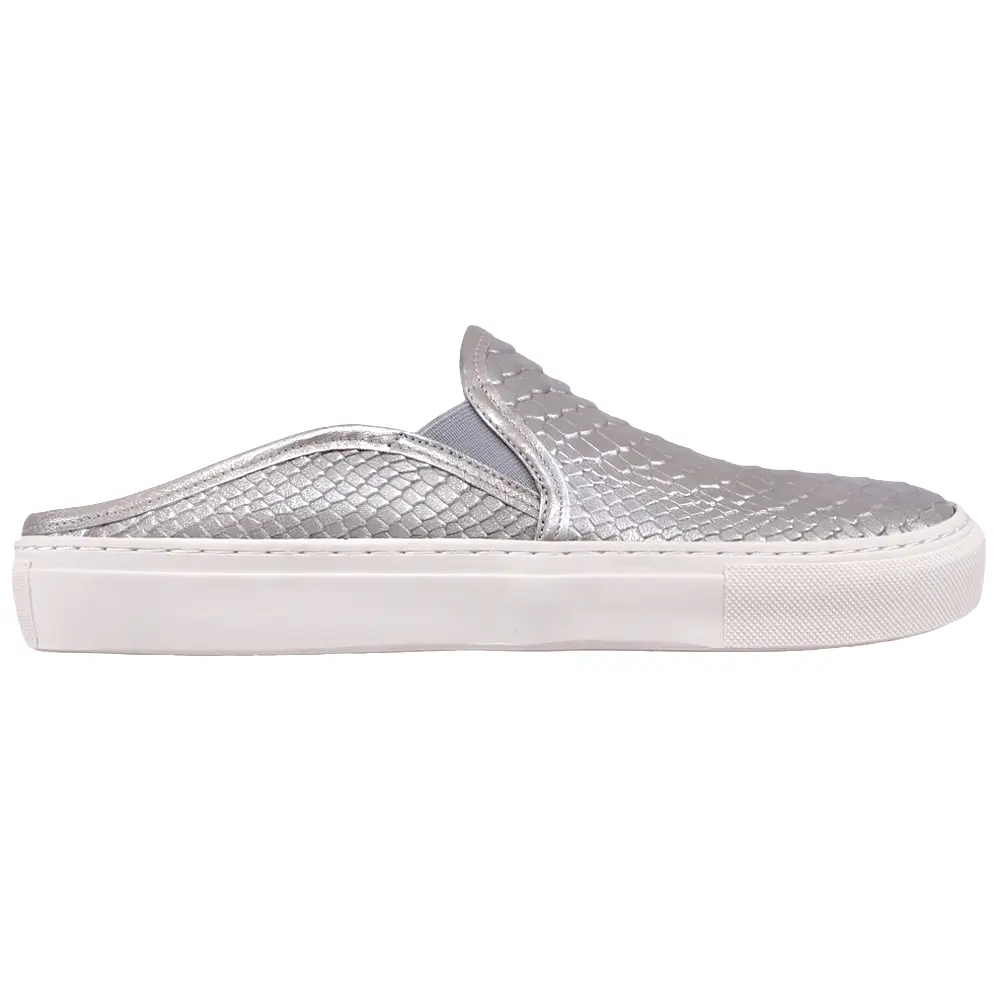 BRONX Womens Kay Kay Mule Sneakers Shoes Casual - Silver