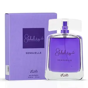 Rasasi Shuhrah Sensuelle Pour Femme EDP Perfume 3.0oz 90ml - Captivating Feminine Fragrance with Lavender Mandarin & Blackcurrant Notes