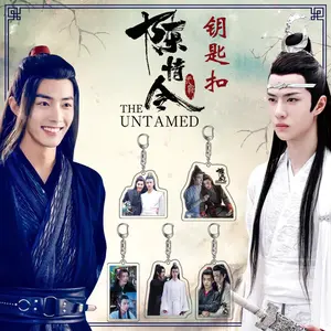 2025 New The Untamed Chen Qing Ling Acrylic Keychain Xiao Zhan, Wang Yibo Characters Double Sided Key Chain Pendant