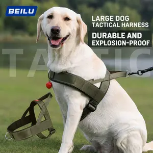 K9 Saddle Style Dog Harness with Leash, Anti Pull Walking Gear, Comfortable Outdoor Lead for Medium Large Dogs, Border Collie Golden Retriever Daily Use