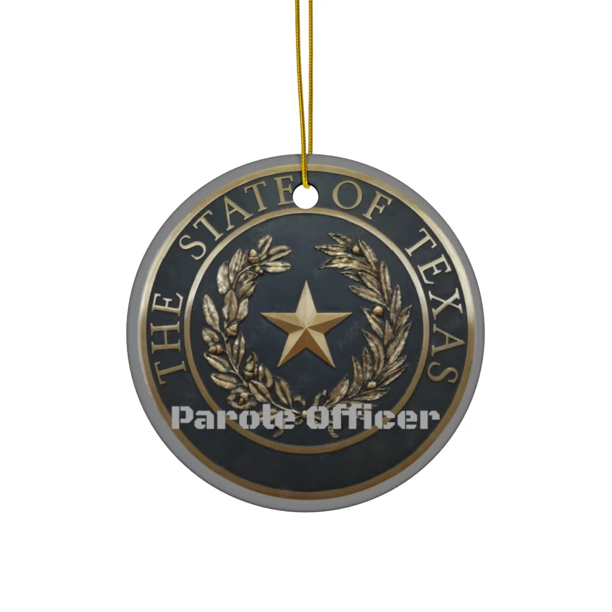 TDCJ Parole Officer Ornament