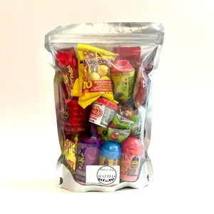 Variety of Mexican candy, usually made from a combination of sugar, salt, fruit flavors and often chili powder to create unique blend.