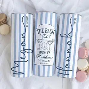 Custom Bridesmaid Tumbler Bachelorette Party Matching Tumbler for Bridesmaids The Bach Club Bridesmaid Cups Matching Bridesmaid Tumblers