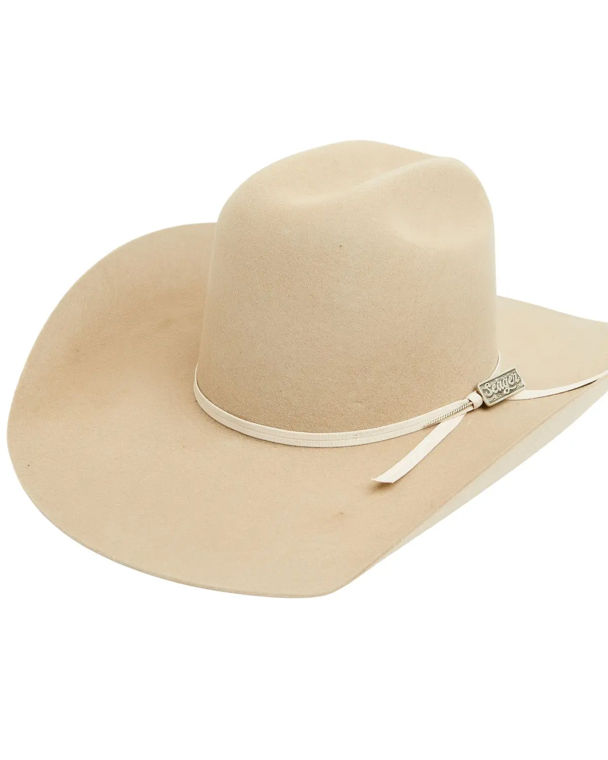 Seager Unisex Chase 4X Wool Felt Cowboy Hat - Sea11786-Stne