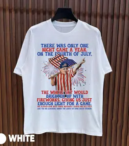 The Sandlot 4th of July Tshirt, Short Sleeve Crew Neck T-Shir, Fitted, Pull On, Casual, Unisex Cotton T-Shirt, Menswear, Womenswear