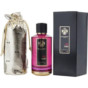 Mancera Pink Roses Unisex EDP Spray, 4oz New in Box - Amber Floral Fragrance, Floral Rose Fragrance, Citrus, Bergamot Notes, Seductive Luxurious Scent, Rose Citrus Bergamot