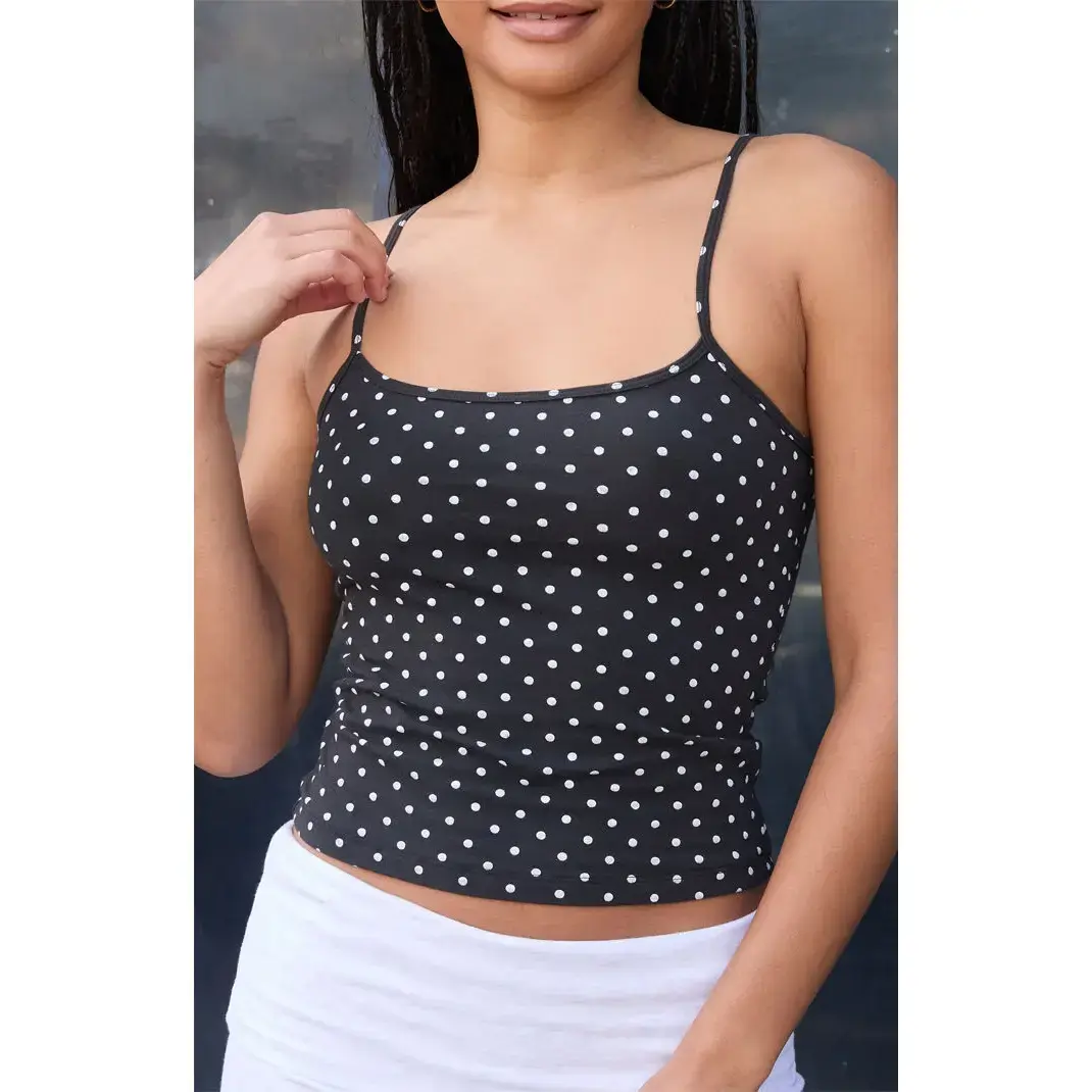 John Galt Women's Polka Dot Skylar Tank Top