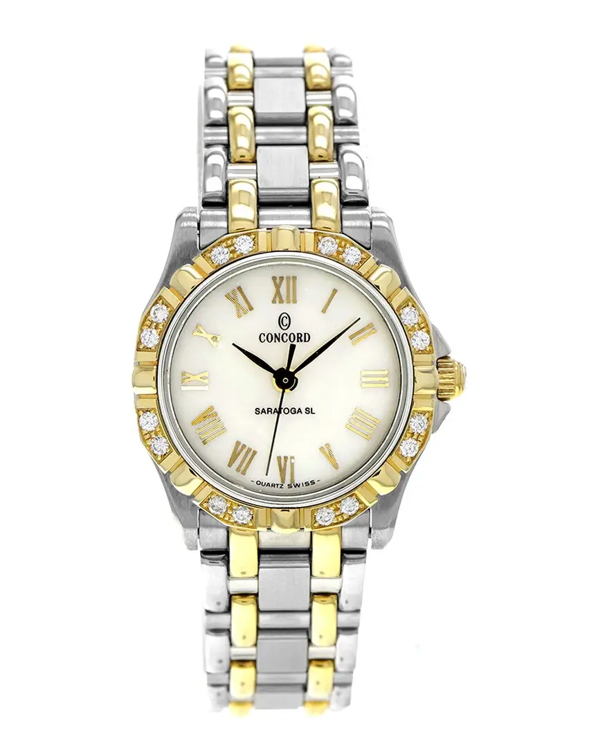 Concord Women's Saratoga Diamond Watch, Circa 1980 (Authentic Pre-Loved)