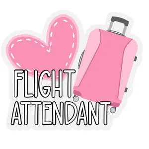 Flight Attendant Badge Reel