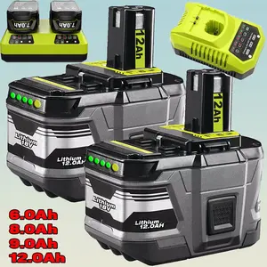 For RYOBI P108 18V One Plus High Capacity Battery 1 Lithium-Ion 8.0Ah