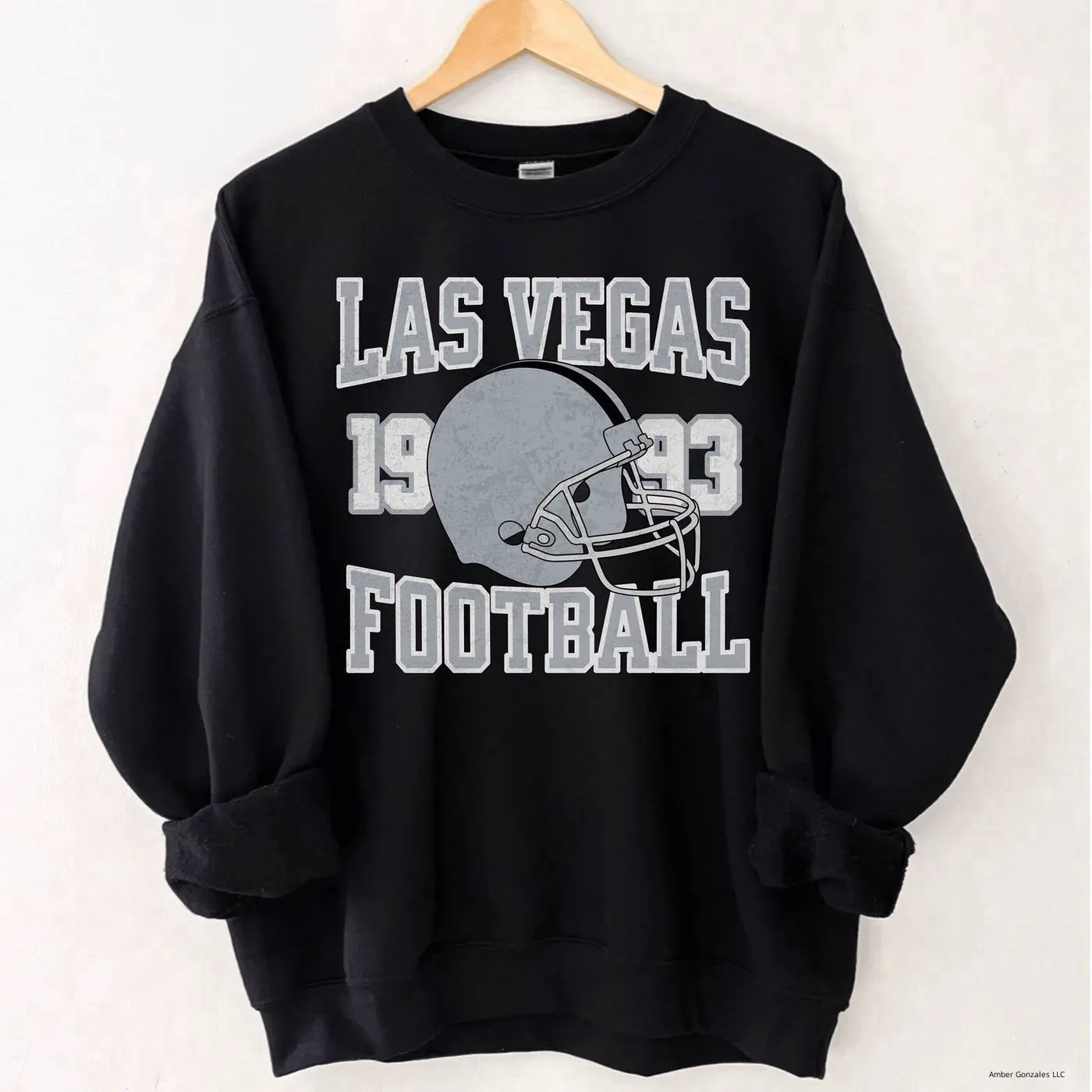 Las Vegas Football Sweatshirt, Las Vegas Raider, Vintage Style Las Vegas Football Shirt, Oakland Football Shirt, Las Vegas Crewneck