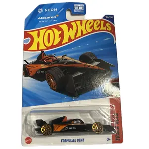 Hot Wheels 2025 McLaren Formula E Gen 3 NEOM Track Aces Diecast Car Racing Car Series 4/5 Model 194/250 Collectible
