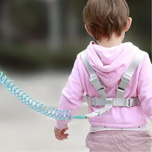 Infant Anti-Lost Strap Leash; Anti-Lost Rope Anti-Lost Wristband; Outdoor Travel Bag Anti-Lost Spring Rope Walking Safety Strap