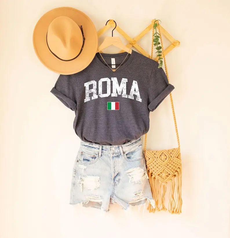 Roma Tee, Rome gift,Rome,Rome shirt, Rome Italia, Rome fans, Italia tshirt,Italy Shirt, Italy T-Shirt, Italy Tee, National shirt
