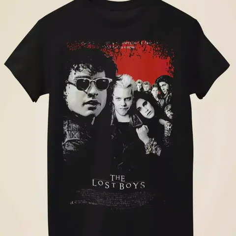 Lost Boys Horror Movie T-Shirt, Vintage Rare Shirt graphic tees