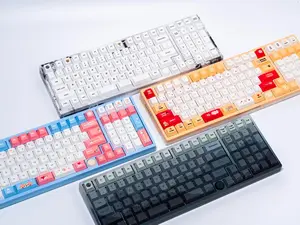 GATERON iG98 Wireless Mechanical Keyboard – Triple Mode (Bluetooth 5.0/2.4G/USB-C), 4000mAh Rechargeable Battery, RGB LED, 98+2 Key Layout, Co-branded Edition