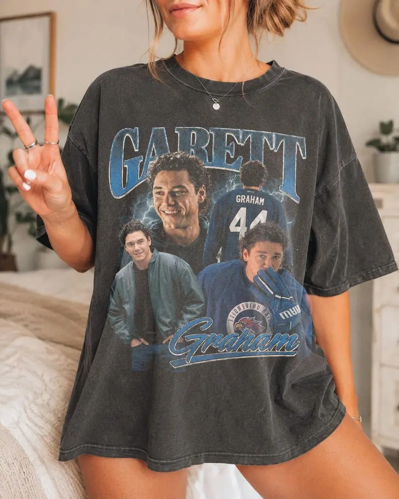 Garrett Graham Off-Campus Briar Uni Bootleg Rap Style Vintage T-Shirt, Unisex Tshirt
