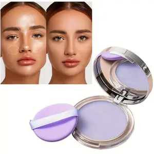 Candy Bella Long-Lasting Matte Foundation with Concealer and Oil Control, Waterproof and Portable with Skin-Friendly Puff