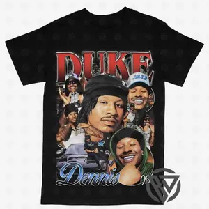 Duke Dennis T-shirt For Men Women, For Fans Unisex Casual Streetswear Top