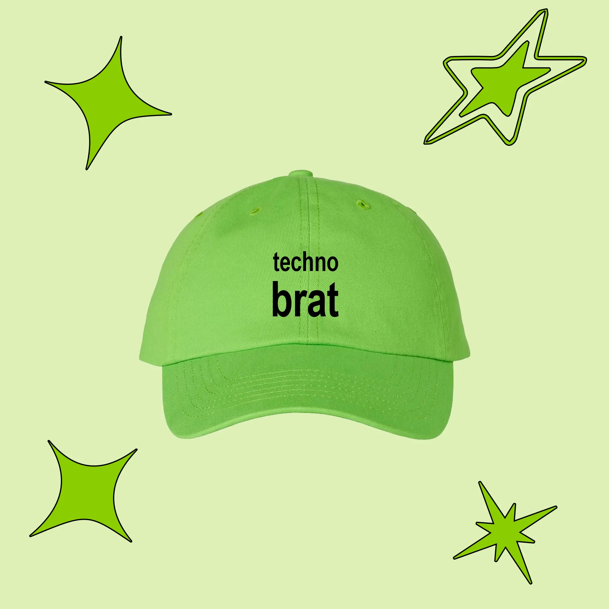 techno brat hat