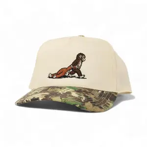 Mad Hatter Punch Monkey Embroidered Trucker Hat Funny Adjustable Snapback for Men Women Premium Streetwear Gift Cap with Vivid Stitching and Curved Brim, Unisex