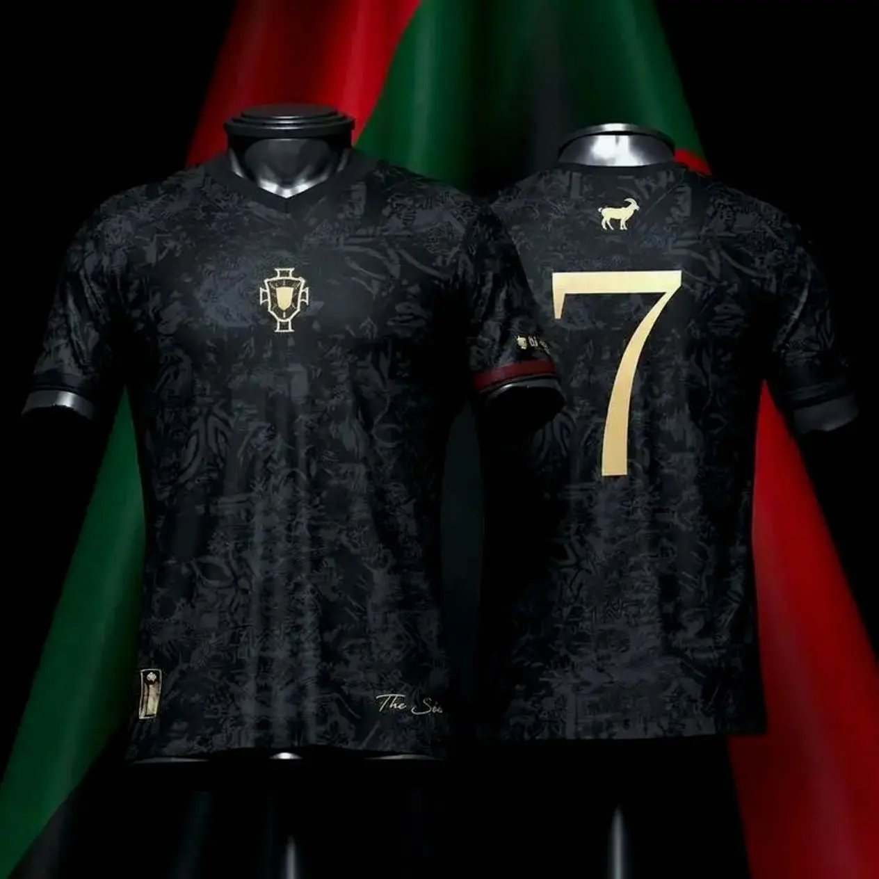 New Premium 2026 Siu Seven Black Football Jersey for Men Women, Vintage Soccer Streetwear Tee, Oversized Athletic Gym Shirt, Gift For Him, Gift For Her.