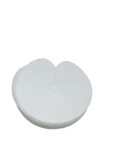 25Pcs Clear PVC Hair Extension Protector, Round Hair Fusion Glue Spacer Template, Single Hole Design for Easy Use