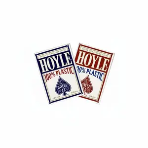 Hoyle 100% Plastic Playing Cards – 1/2 Brick (6 Decks) Vintage New Old Stock
