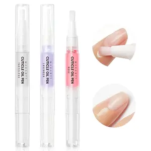 [FREE MOISTURE] Makartt 3Pcs Cuticle Organic Nail Growth Oil Pen Set for Moisturizing and Strengthening,Nail Cuticle Revitalizer Oil 5ML Nail Repair Oil Cuticle Softener Nail Moisturizer Cuticle Care Kit for Acrylic Nail Oil For Manicure w/Vitamin E