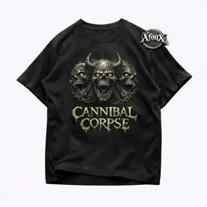 Cannibal Corpse T Shirt, Cannibal Corpse Hoodie, Death Metal Band, Retro Casual Unisex T-Shirt