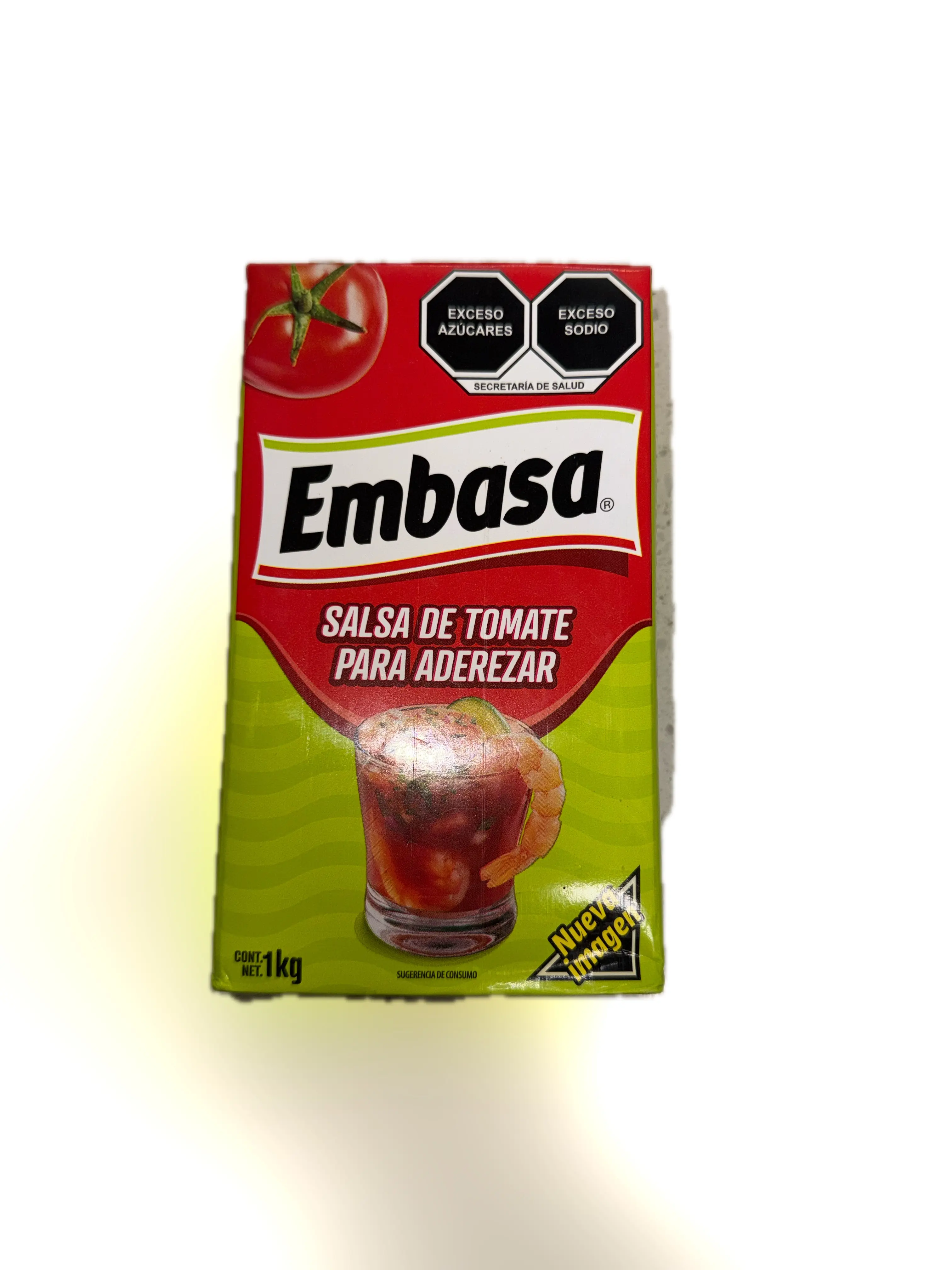 Embasa Tomato Sauce for Seasoning 1kg – Mexican Style Cooking Tomato Sauce (Large Family Size)