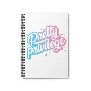 Pretty Privilege Journal - Simple Design with Unspecified Pages - Ideal for Personal Writing and Reflection