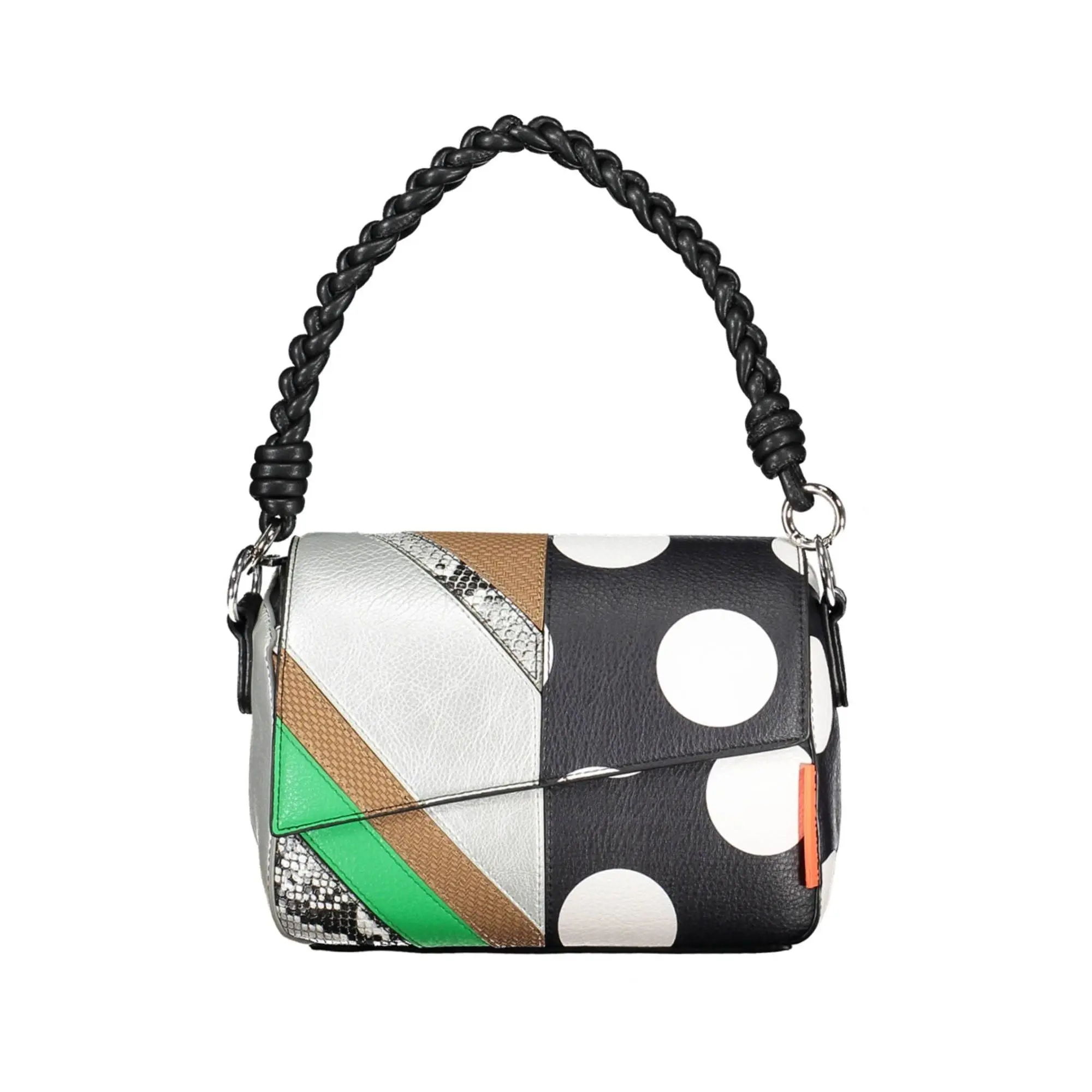 Desigual Black Polyurethane Handbag