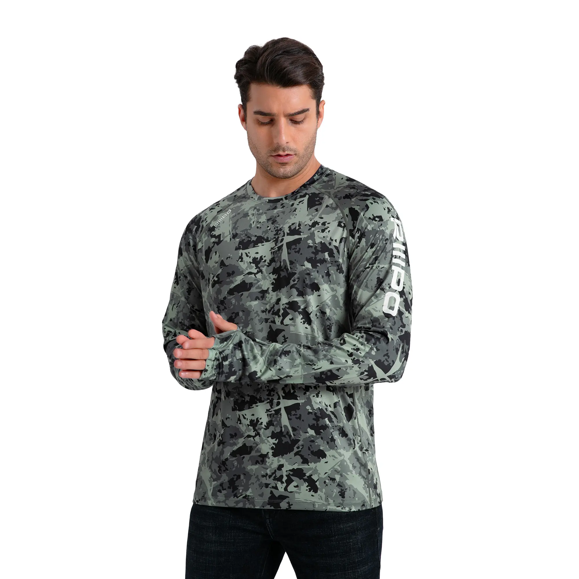 Light Green - Ice Crack - Full Print