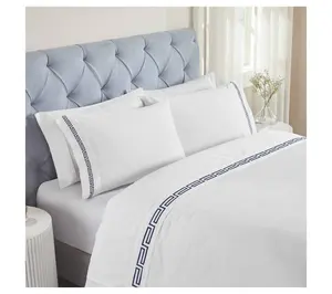 Superior Harrison Cotton Embroidered Sheet Set,Full