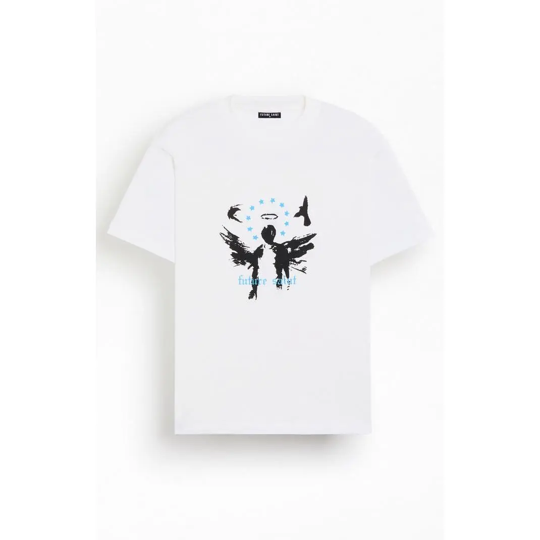 FUTURE SAINT Men's Holy Dropout T-Shirt - Multicolor
