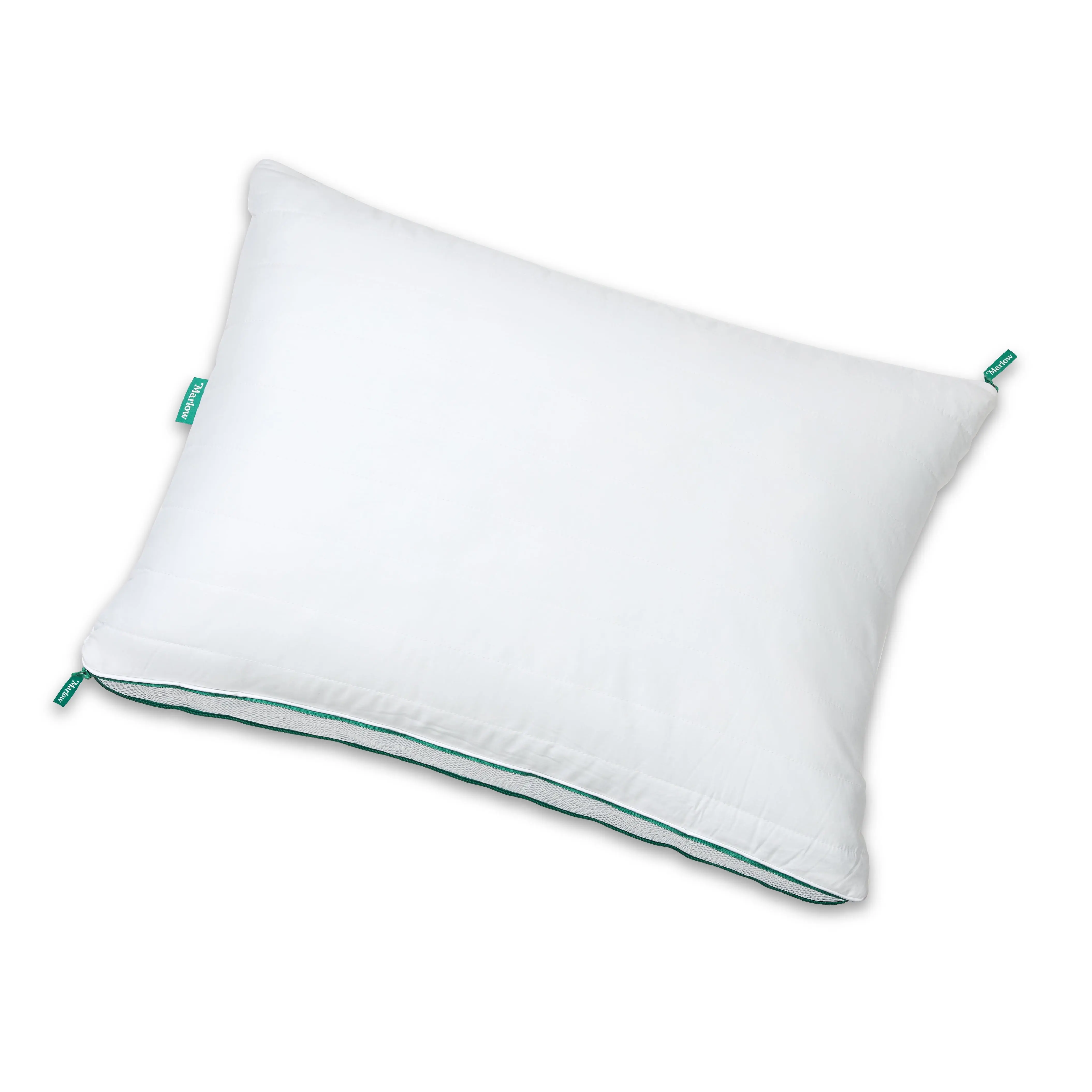 Marlow Adjustable Memory Foam Bed Pillow - Neck and Back Support For Side, Back and Stomach Sleepers - Standard/Queen Size