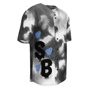 SB Baseball Jersey - Premium Streetwear Short Sleeve Tops for Stylish Athletes, Breathable Fabric, Modern Fit, Multi-Size, Reinforced Seams