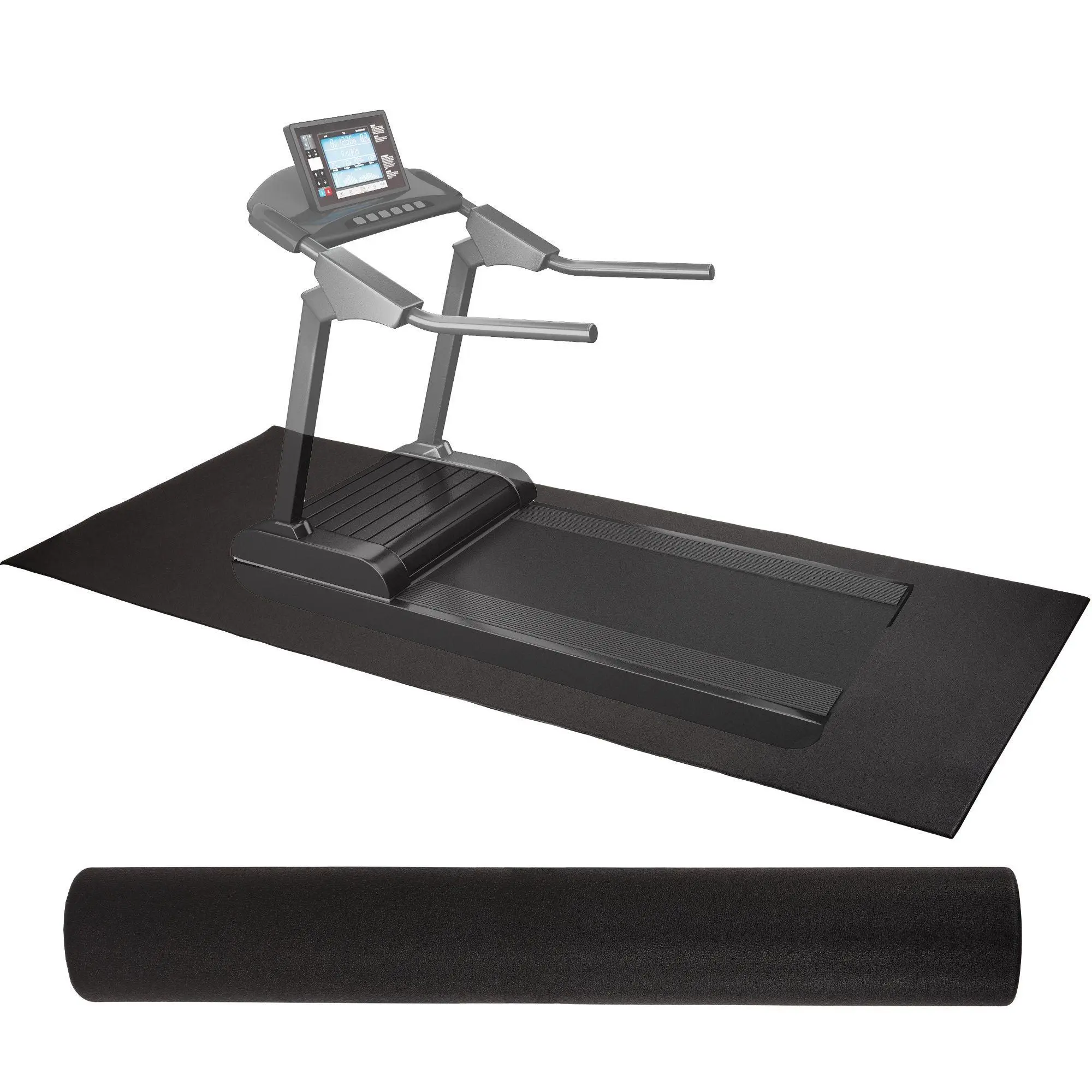 BalanceFrom Fitness 3' x 6.5' High Density Gym Equipment Mat, Floor Protection