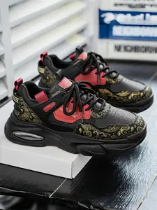 Teens' Platform Running Shoes | Breathable Mesh Dad Sneakers | School Casual Wear