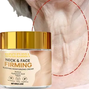Hyaluronic Acid & Collagen Neck Cream, Instantly Tightens, Moisturizes, Reduces Wrinkles, Non-Greasy, Ideal Gift, Face & Neck Care