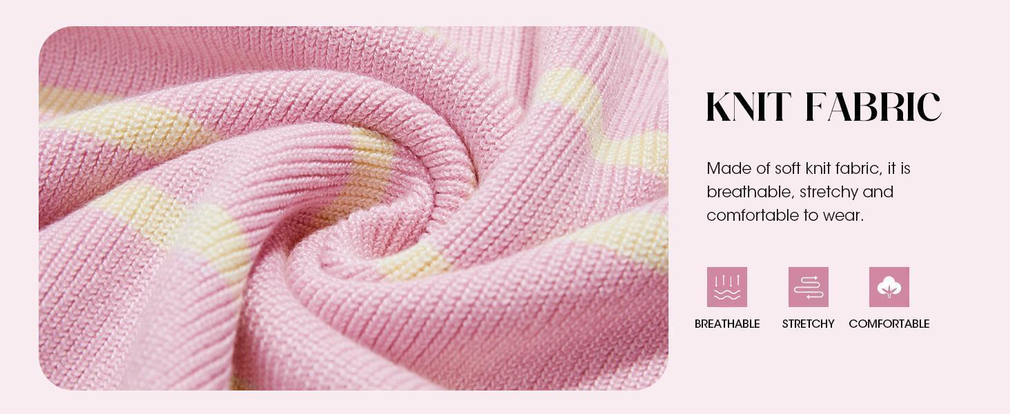 Imily Bela Women's Striped 2 Piece Outfits Oversized Batwing Short Sleeve Tops High Waisted Shorts Summer Knit Lounge Short Sets