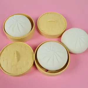 New Realistic BBQ Bao Stress Relief Toy, Fun Breakfast Oil Strip Bao Wholesale, Funny Simulation Bao for Adults and Kids, Decompression Squeeze