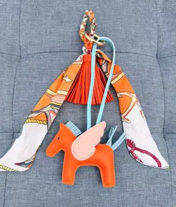 Rodeo Charm  with Silk Twilly Scarf