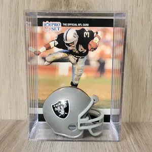 Bo Jackson Mini Football Helmet Sports Box