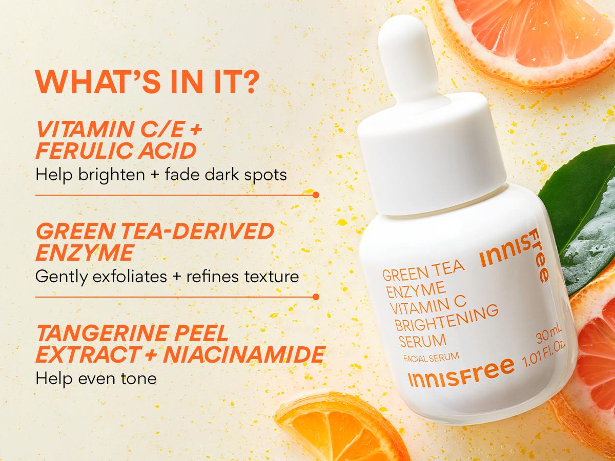 Green Tea Enzyme Vitamin C Brightening Serum