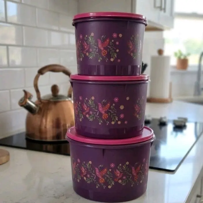 set of 3 refrigerator jars